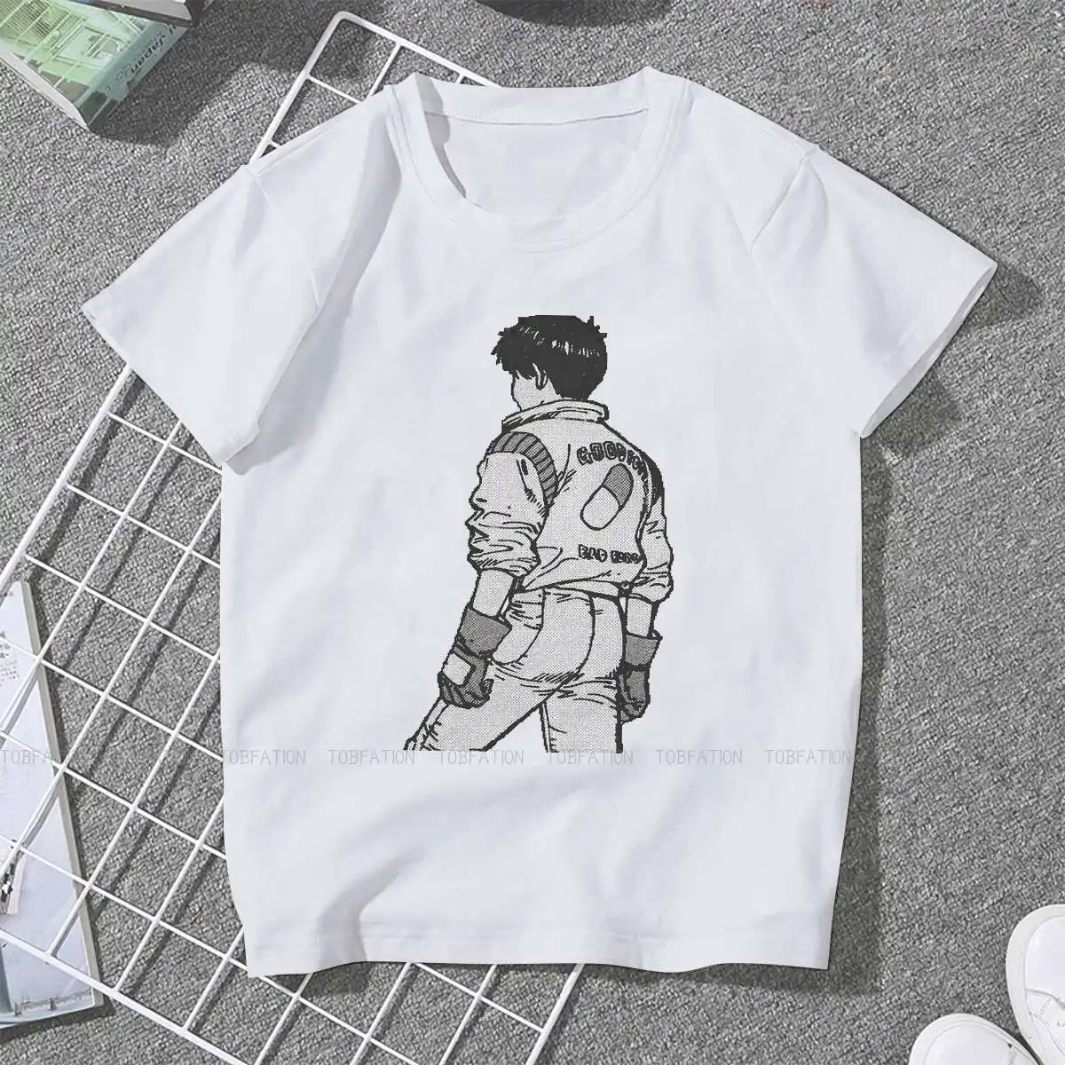 Женская одежда Tetsuo с рисунком скалы винтажные альтернативные свободные топы в