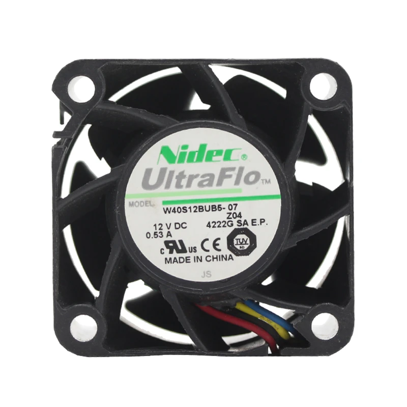 Новый оригинальный W40S12BUB5 07 12V 0.53A 4028 (4 см) в форме ручки с двумя шарами Сервер