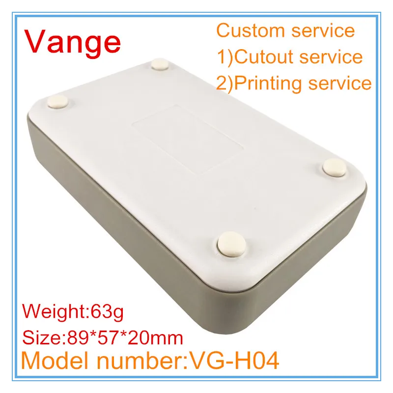 1 шт./лот литьевой корпус 89*57*20 мм ручной из АБС-пластика проектная коробка для