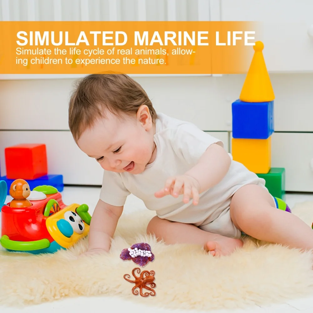 

1 Set Mini Simulation Ocean Creature Models Children Craft Plaything Toys
