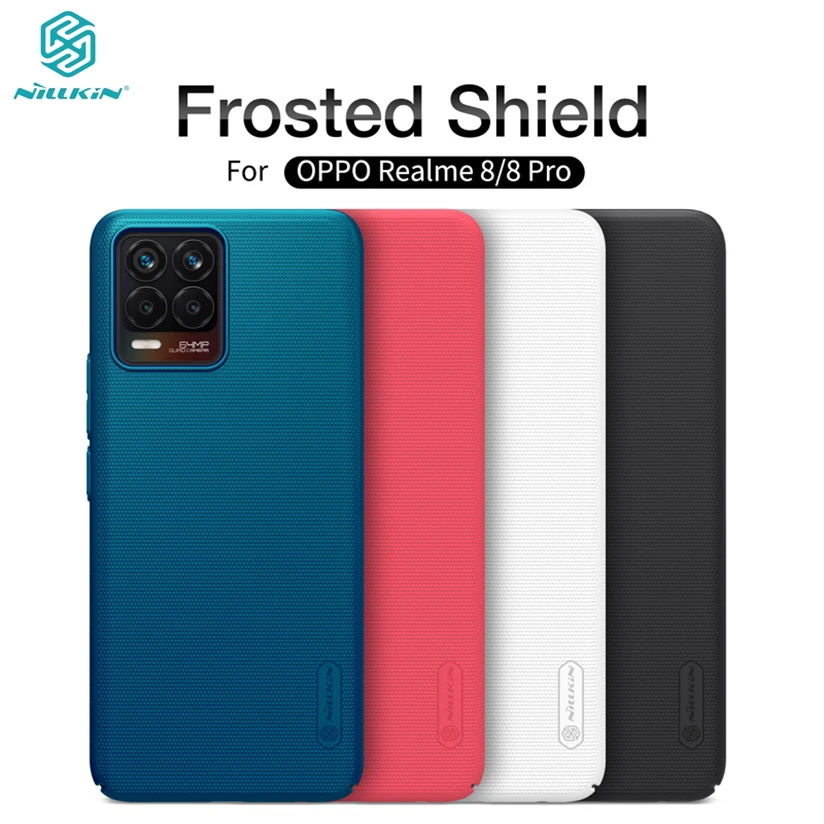 Чехол Nillkin для OPPO Realme 8 Pro жесткий матовый чехол защитная задняя панель телефона