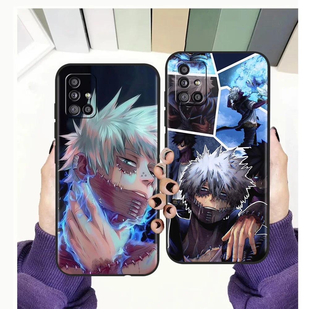 

Anime Dabi Phone Case for Samsung Galaxy A51 A71 A32 A52 A13 A22 M31 M21 M22 5G 2021 A01 A11 A21S A31 A41 Soft Shell Cover TPU