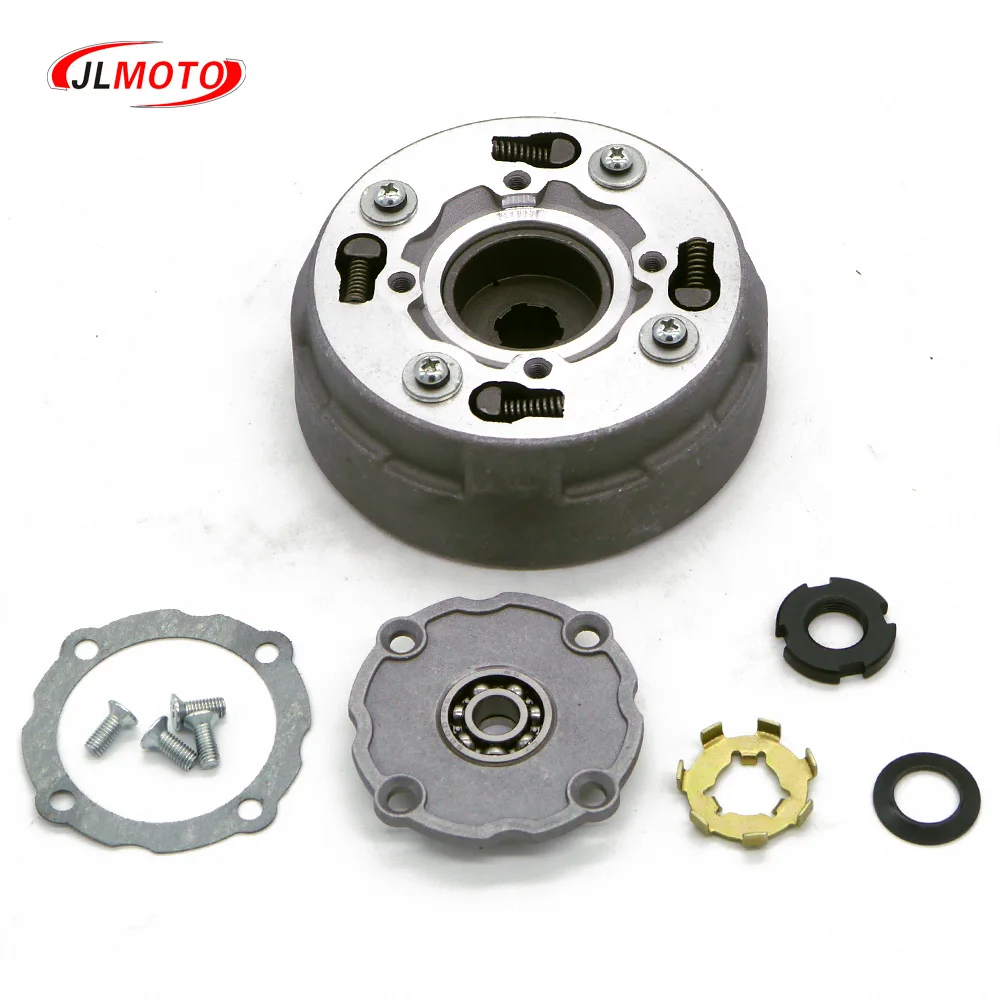 17T automatic Auto Clutch Assy Fit For 100cc 110cc 125cc Horizontal Kick Electric Starter Engine Motor Dirt Pit Bike ATV Buggy