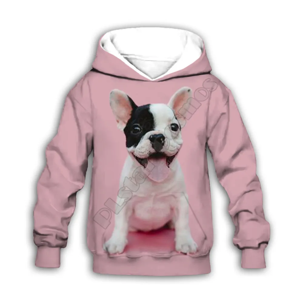 

French Bulldog 3d printed Hoodies family suit tshirt zipper Pullover Kids Suit Funny Sweatshirt Tracksuit/Pant Shorts 07