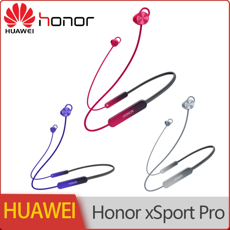 

Беспроводные Bluetooth наушники HUAWEI Honor XSport Pro, спортивные наушники с шейным ободом для бега, влагозащита IP55, гарнитура для режима «свободные рук...