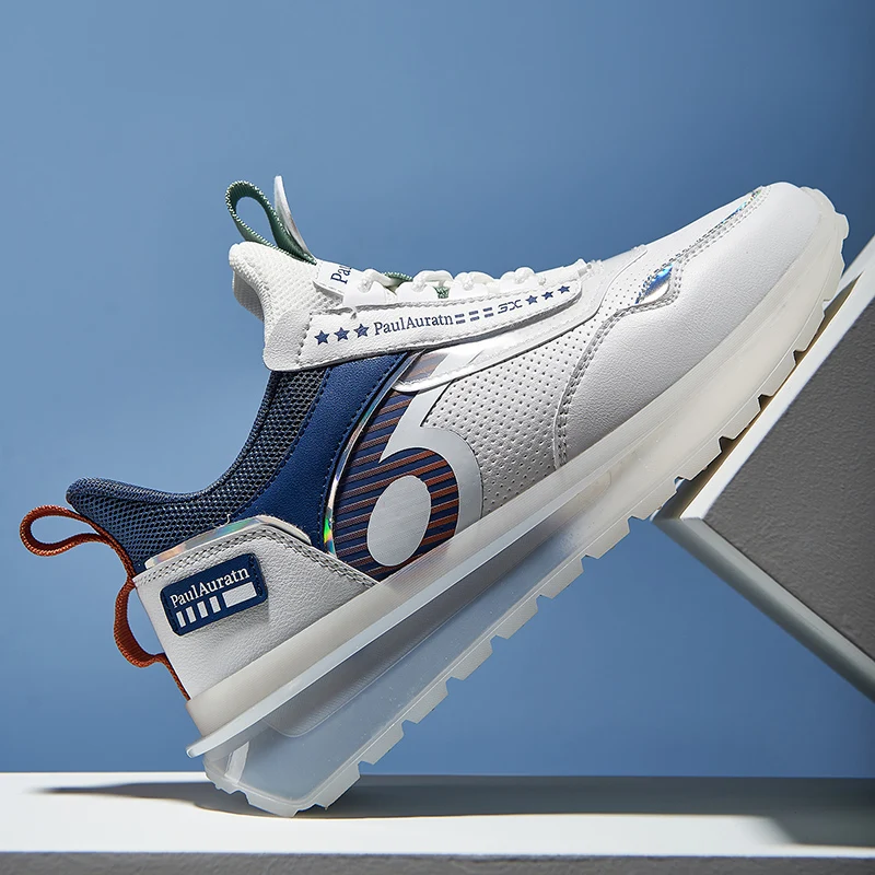 

Кроссовки мужские из ТПУ, Повседневные Дышащие, модная классическая Уличная обувь для бега, тенниса