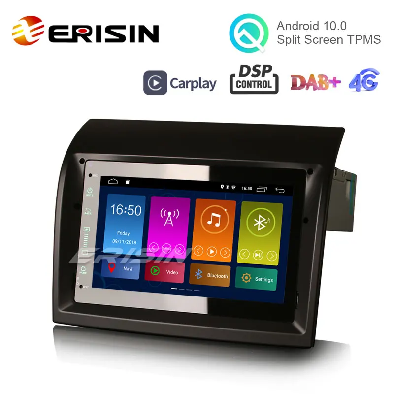 Erisin ES3074F 7 &quotAndroid 10 0 автомобильное Стерео GPS DSP DAB + Радио Apple CarPlay Для Ducato Jumper Boxer Fiat