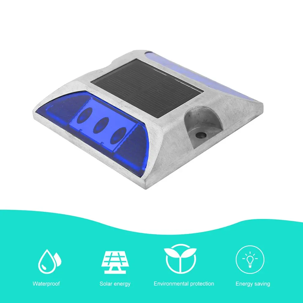 Алюминиевый водонепроницаемый светодиодный светильник на солнечных батареях