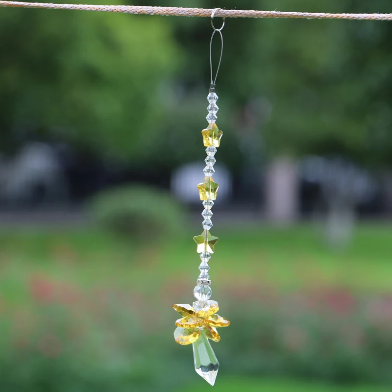 10 шт./партия Радужный Ангел Ловец солнечных лучей Кристалл ангел хранитель чакра