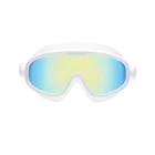 Профессиональные солнцезащитные очки SEACMYDODO с большой оправой и защитой от запотевания для мужчин и женщин, водонепроницаемые цельные очки для плавания с цельными линзами