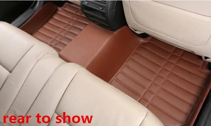 Для 09-18 Toyota RAV4 для Toyota Previa RAV 4 2009 2010 2011 2012 2013 высокое качество кожаные автомобильные коврики