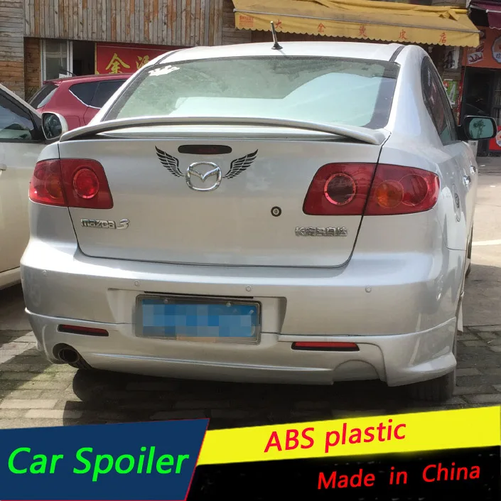 Спойлер для заднего багажника Mazda 3 2004 2013 спойлер высококачественный спортивный