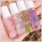 1 шт. прозрачный блеск для губ с прозрачным маслом, привлекательный милый фруктовый бальзам для губ, яркий Жидкий блеск для губ, Женский инструмент для макияжа губ, новинка на лето