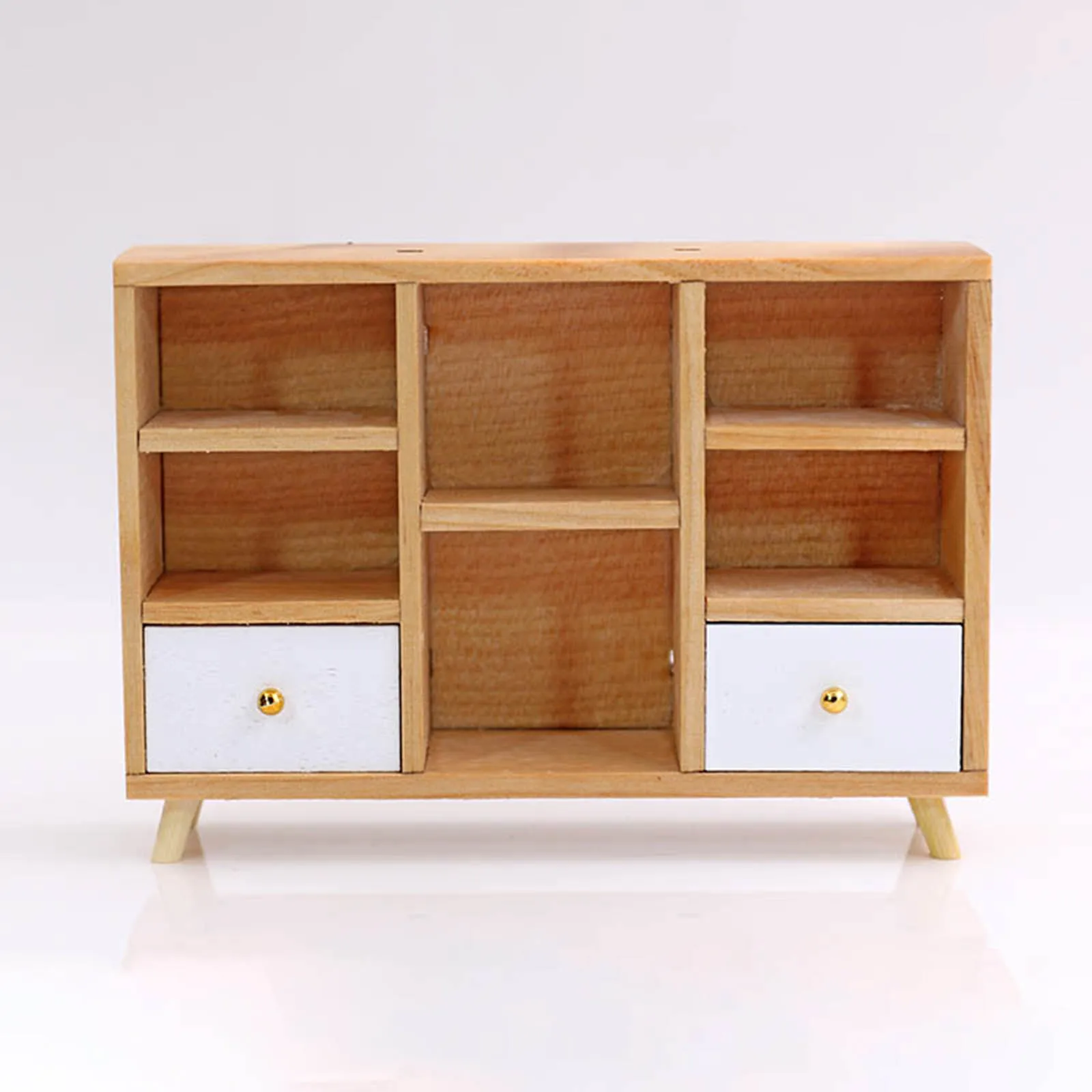 

Wooden Cabinet for 1:12 Dollhouse Bedroom Room Furniture Set Decoration DIY