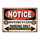 Метельный плакат Bsa для мотоциклов, стоянки только жестяной знак, металлический плакат, металлический декор, металлическая живопись, настенная наклейка, настенный знак