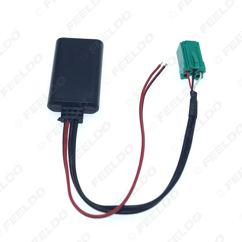 Bluetooth модуль ISO 6 Pin AUX Кабель адаптер для Renault Clio Kangoo megane Scenic сценическая