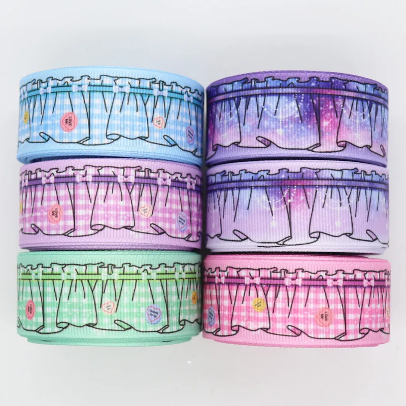 Ленты для волос с рисунком конопли 10 ярдов 1 дюйм 25 мм ленты ручной работы