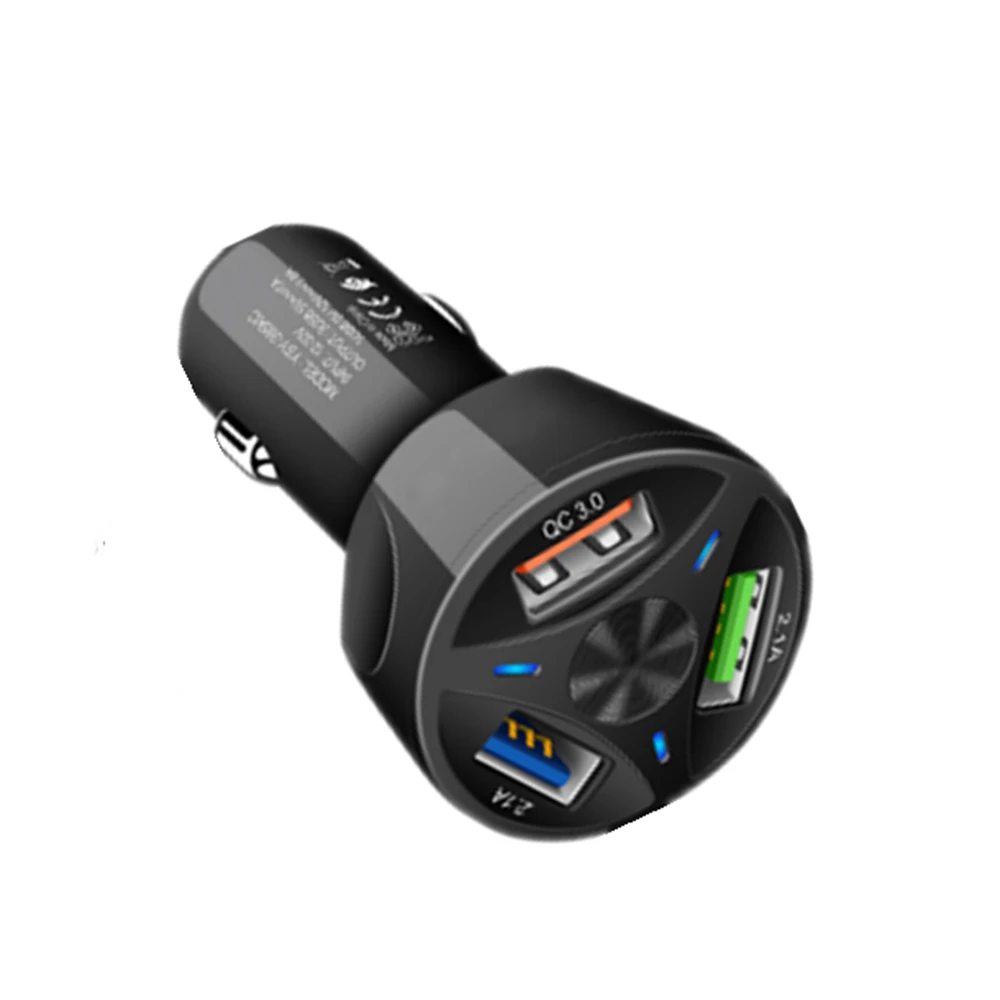 Разветвитель автомобильное зарядное устройство 3USB прикуриватель Автомобильное