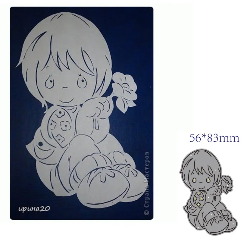 

metal cutting dies cut die mold girl decoration Scrapbook paper craft knife mould blade punch stencils