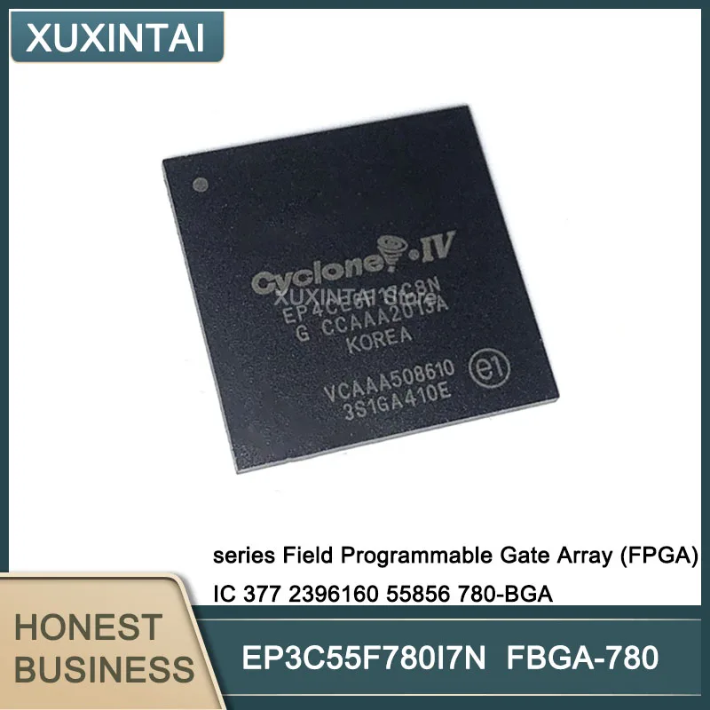 

5 шт./лот серия EP3C55F780I7N EP3C55, Программируемый Блок полевых ворот (FPGA) IC 377 2396160 55856 780-BGA