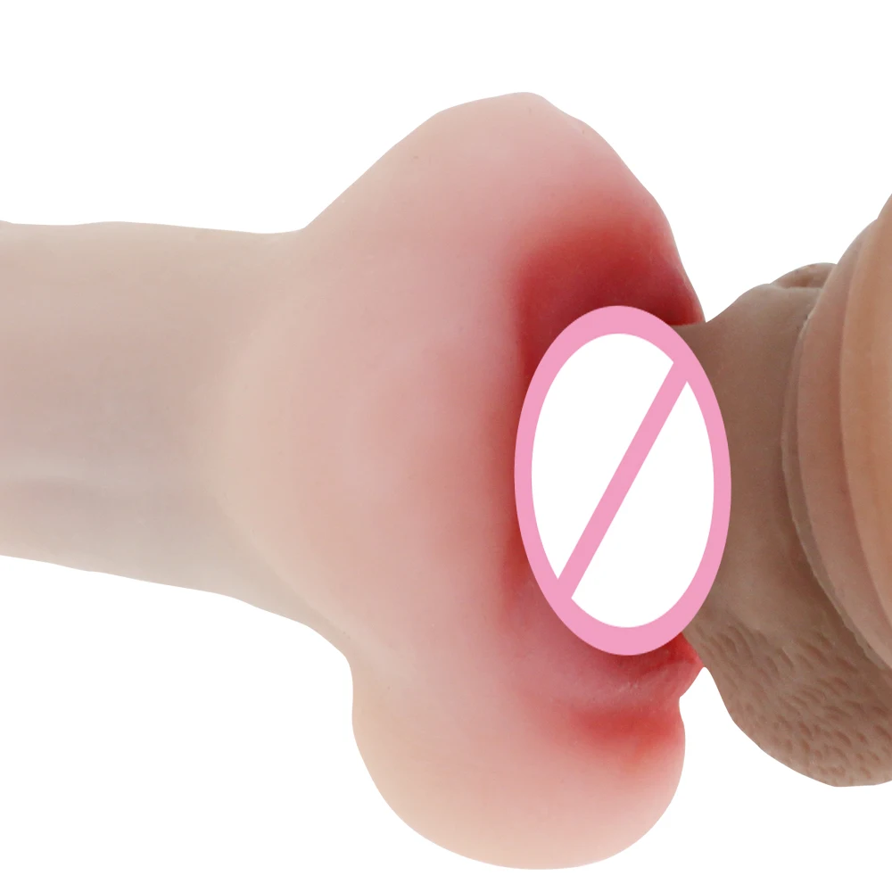 Мягкая искусственная 3D Реалистичная киска двойное использование полый пенис
