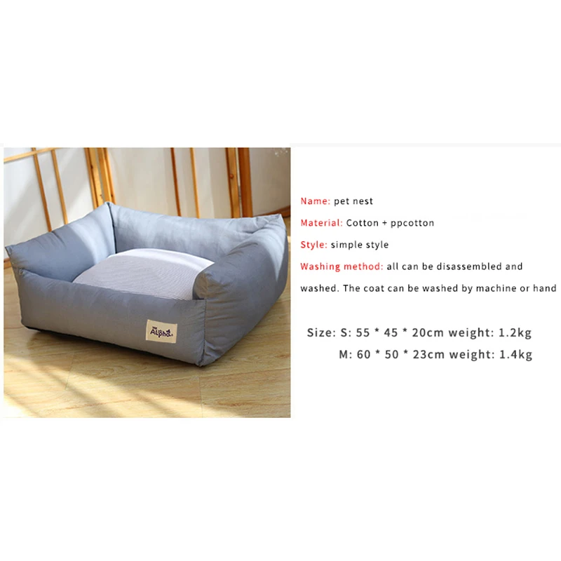 

Waterproof Dog Bed Pet Dog House Soft Suitable Cat Dog Bed House for Dog Cushion Cat Sleeping Bag Nest High Quality Pet Kennel