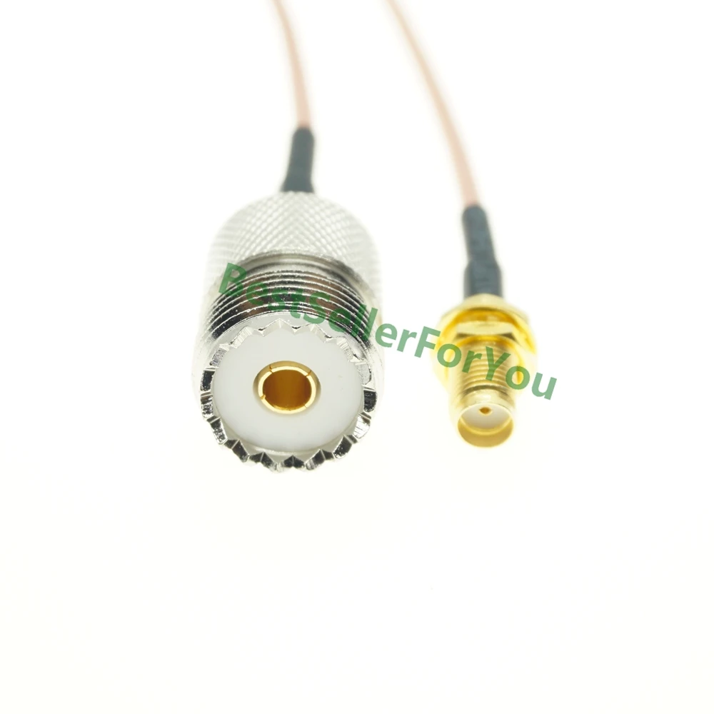 Портативная радиоантенна кабелем так что-239 разъем UHF SMA для женщин RG316 джемпер |