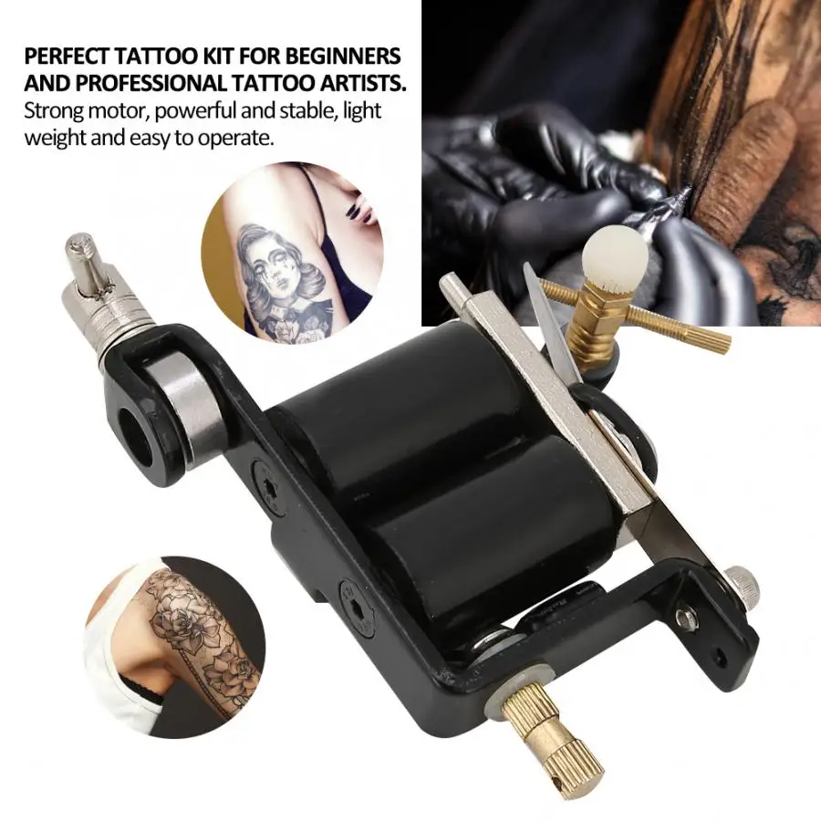 Ротационная тату машинка профессиональный набор для машинки ручной пистолет