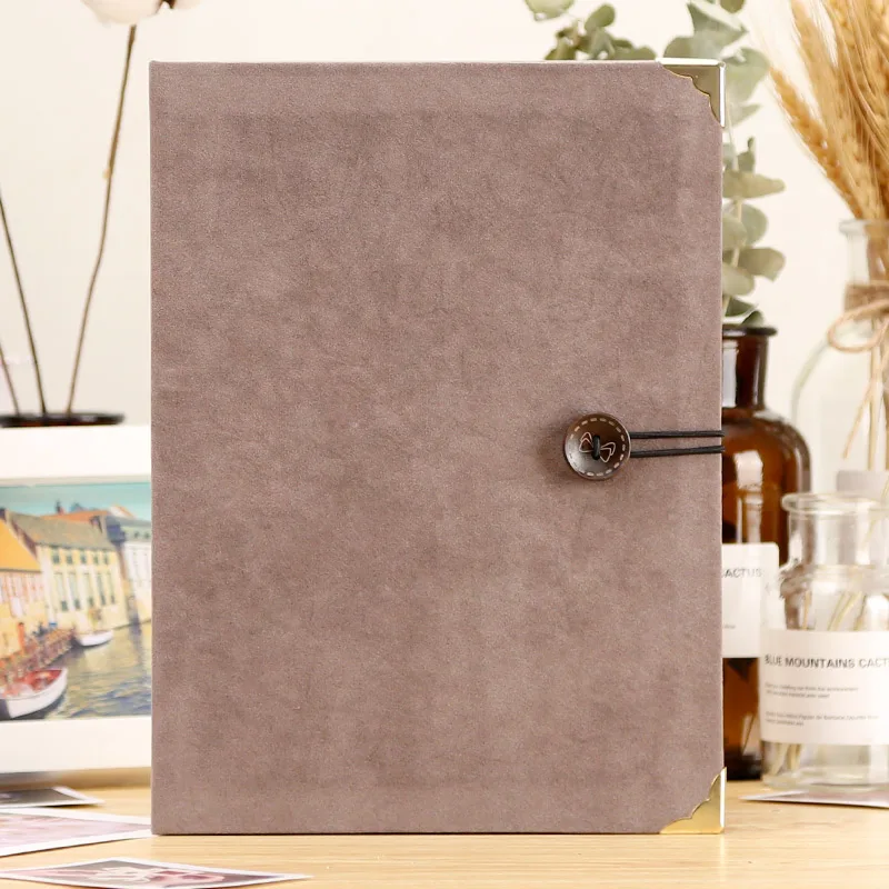 

Simple Normal Photo Album Insert Wedding Personalized Photo Album Traditional Display Album Na Zdjecia Home Decoration EI50XC