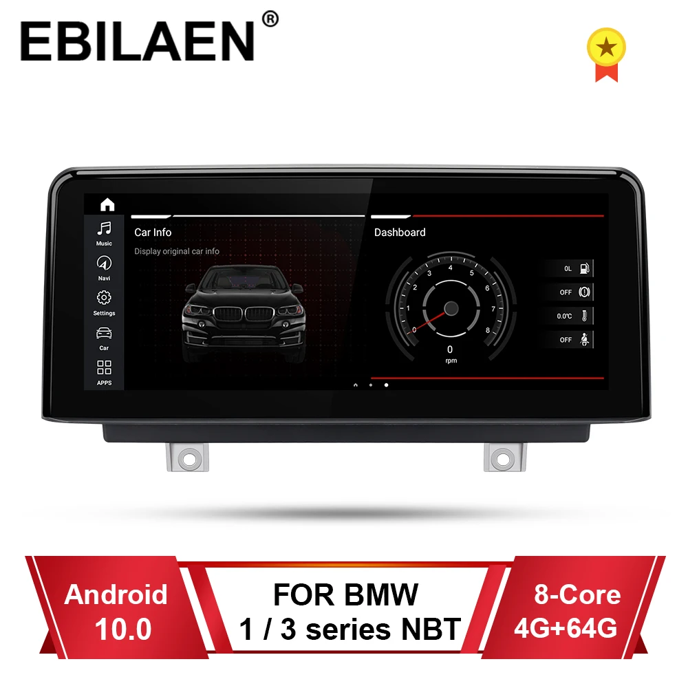 Автомагнитола EBILAEN для BMW мультимедийная стерео система на Android 10 0 с GPS F30 F31 F22 F34 F33