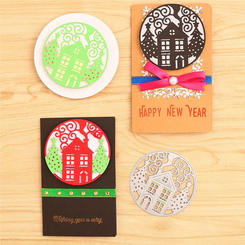 Kokorosa веселая Рождественская елка вырубные штампы для изготовления открыток