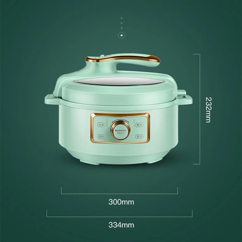 Youpin Electric Pressure Cooker Stew Pot Soup Hot Multipurpose 3-5 Person Rice  Бытовая