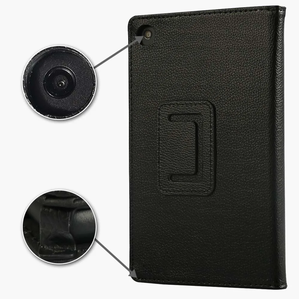 Пылезащитный разноцветный кожаный чехол-подставка для Amazon Kindle Fire HD 10 (2015/2017/2019)