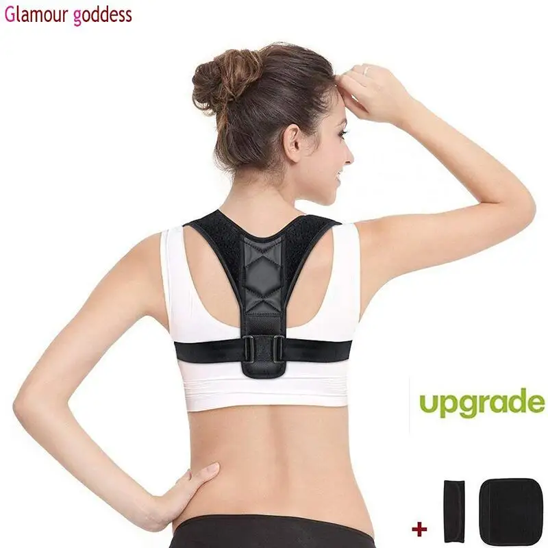 Регулируемый верхний корсет для коррекции осанки позвоночника бандаж плечо пояс