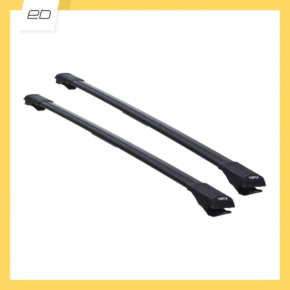 Багажник Turtle Shark на стандартные рейлинги TOYOTA LC PRADO 2002-2009 120 - Аэродинамические