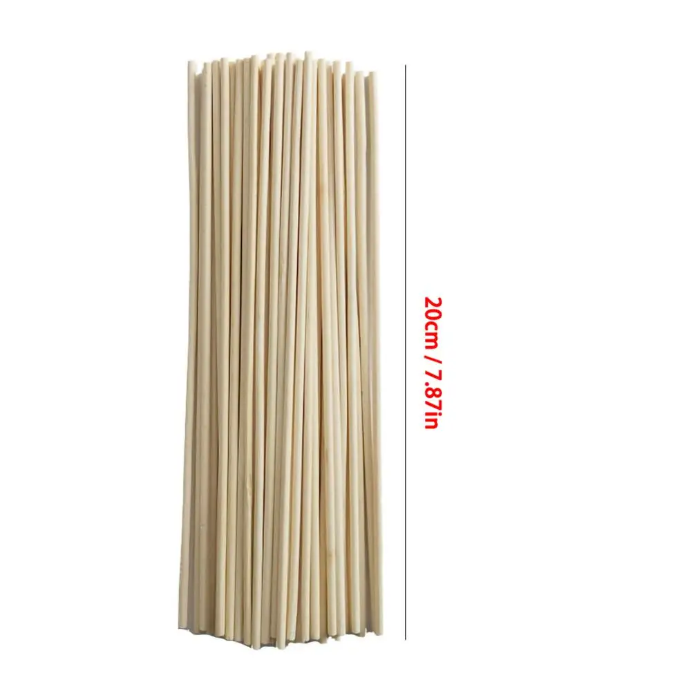 

50 Pcs Wood Plant Growth Stand Bamboo Plant Grow Stand Sticks Potted Garden Flower Canes Plants Flower Cane Tools