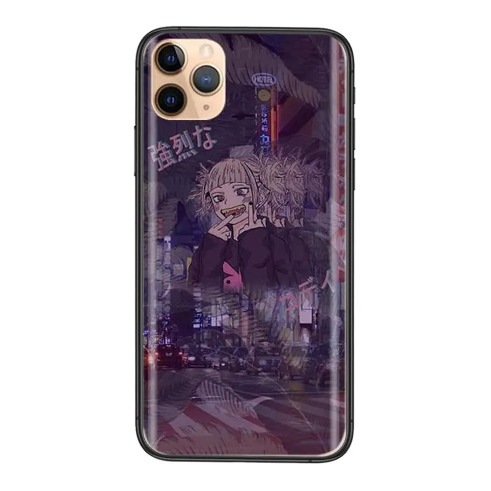 Аниме Himiko Toga Boku No Hero Академия для iPhone 12 11 X XR XS Max Mini Pro 8 7 6 6S Plus SE 2020 5 5S 5C покупка