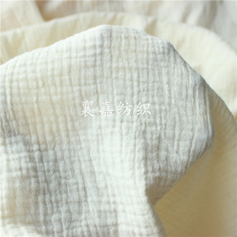130x100 см двойная хлопковая льняная ткань мягкая детская платье бамбуковый креп