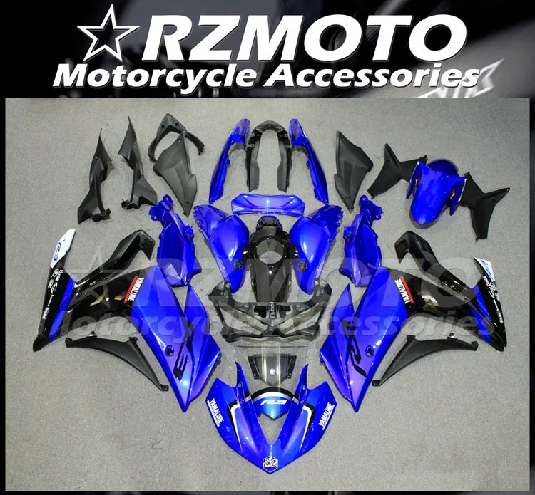 

New ABS Motorcycle Complete Fairings kit Fit for YAMAHA YZF R3 R25 2015 2016 2017 15 16 17 Bodywork set Custom Free blue black