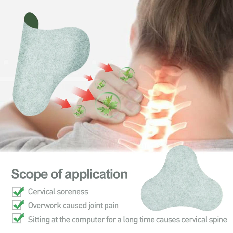 Пластырь для снятия симптомов боли в шее с экстрактом полыни | Красота и здоровье