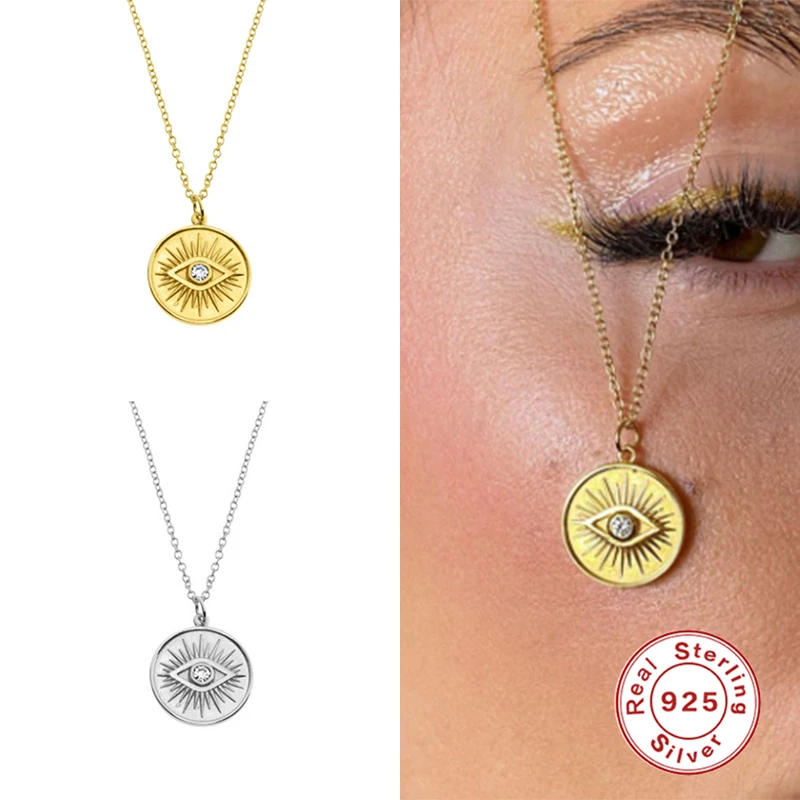 

CANNER Cute Koala S925 Sterling Sliver Pendant Necklace For Women Tiny Chain Clavicle Necklace Birthday Gifts Fine Jewelary