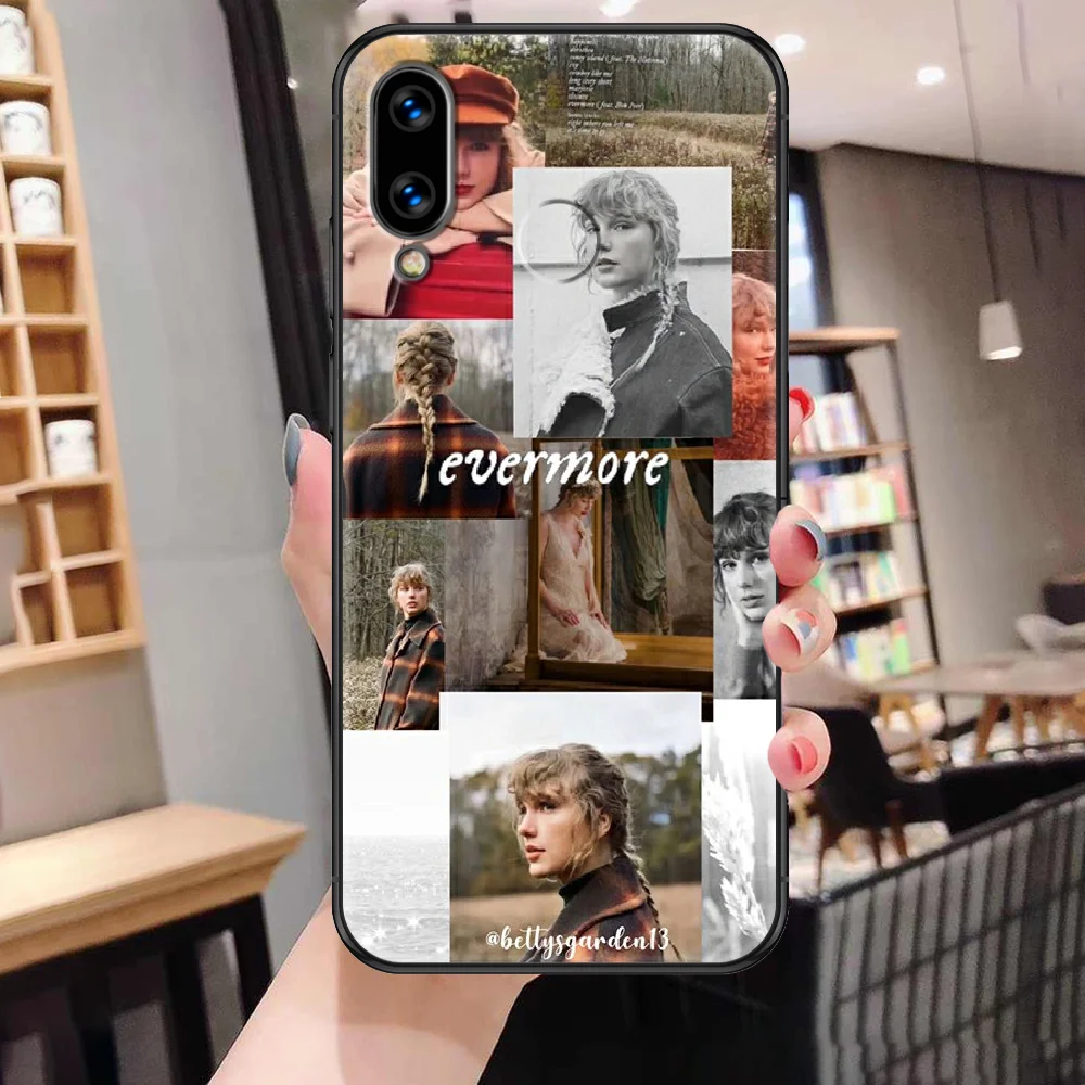 

Taylors Alison Swift Phone case For Huawei Honor 6 7 8 9 10 10i 20 A C X Lite Pro Play black painting cell cover luxury bumper