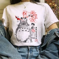 women t shirt totoro studio ghibli printed t shirt with short sleeve harajuku kawaii oversized tshirt female casual tops clothes
