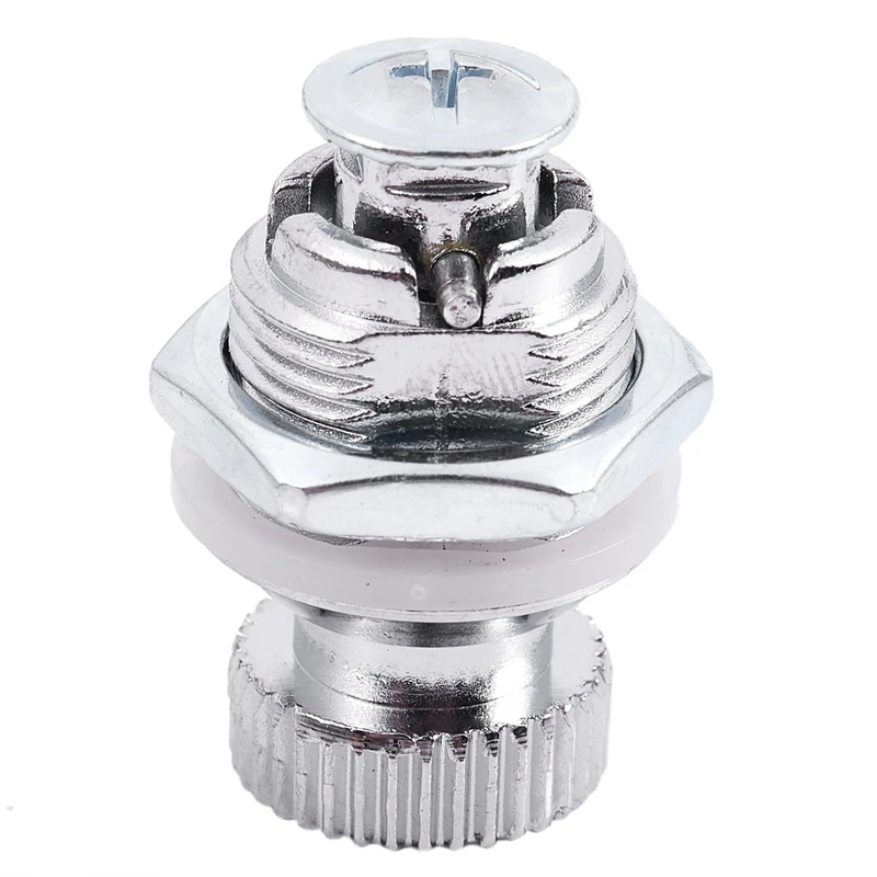 Рычажный замок для мебели с круглой ручкой наружная резьба 1 7 см|Замки| |