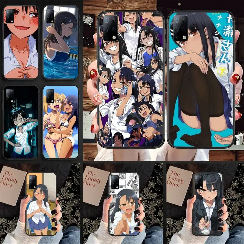 

Nagatoro san anime Phone Case for Samsung S6 S7 S8 S9 S10 edge plus S10 5G S20 S21 S30ultrs 5G Fundas Cover