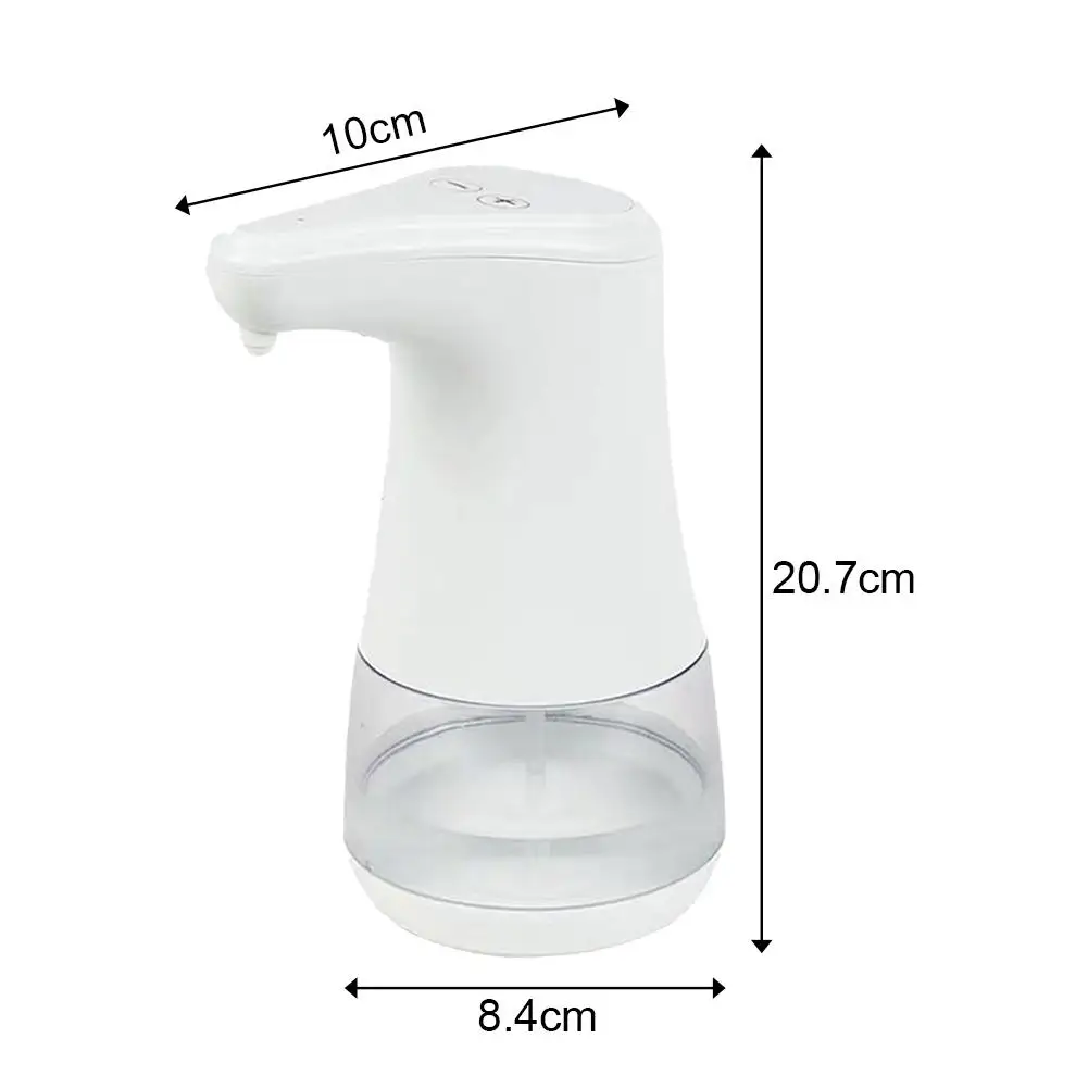 

350mL Automatic Sensor Foaming Soap Dispenser Touchless Auto Hand Hand Washer Soap Dispensers For Bathroom/Kitchen