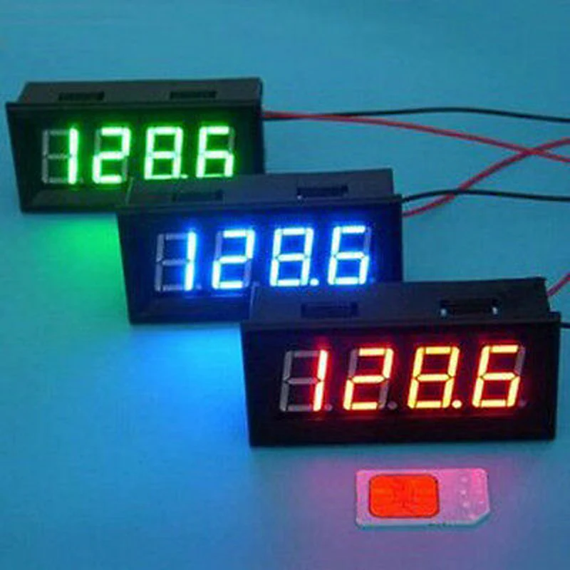 Светодиодные часы DYKB 0 56 дюйма электронные с цифровым дисплеем регулируемые для