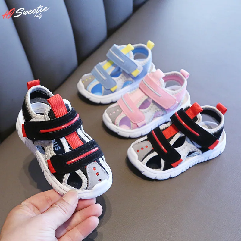 

Summer Baby Sandals for Girls Boys Soft Bottom Cloth Children Shoes Fashion Little Kids Beach Sandals Toddler Shoes