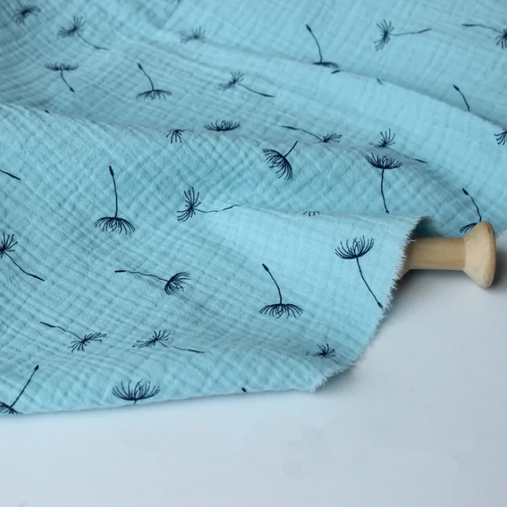 Женская хлопковая ткань с двойной марлей для шитья своими руками | Дом и сад