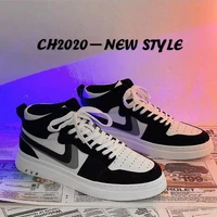 2021 outdoor breathable air force macaron black high top sneakers fashion design cashew casual mens sports running shoes